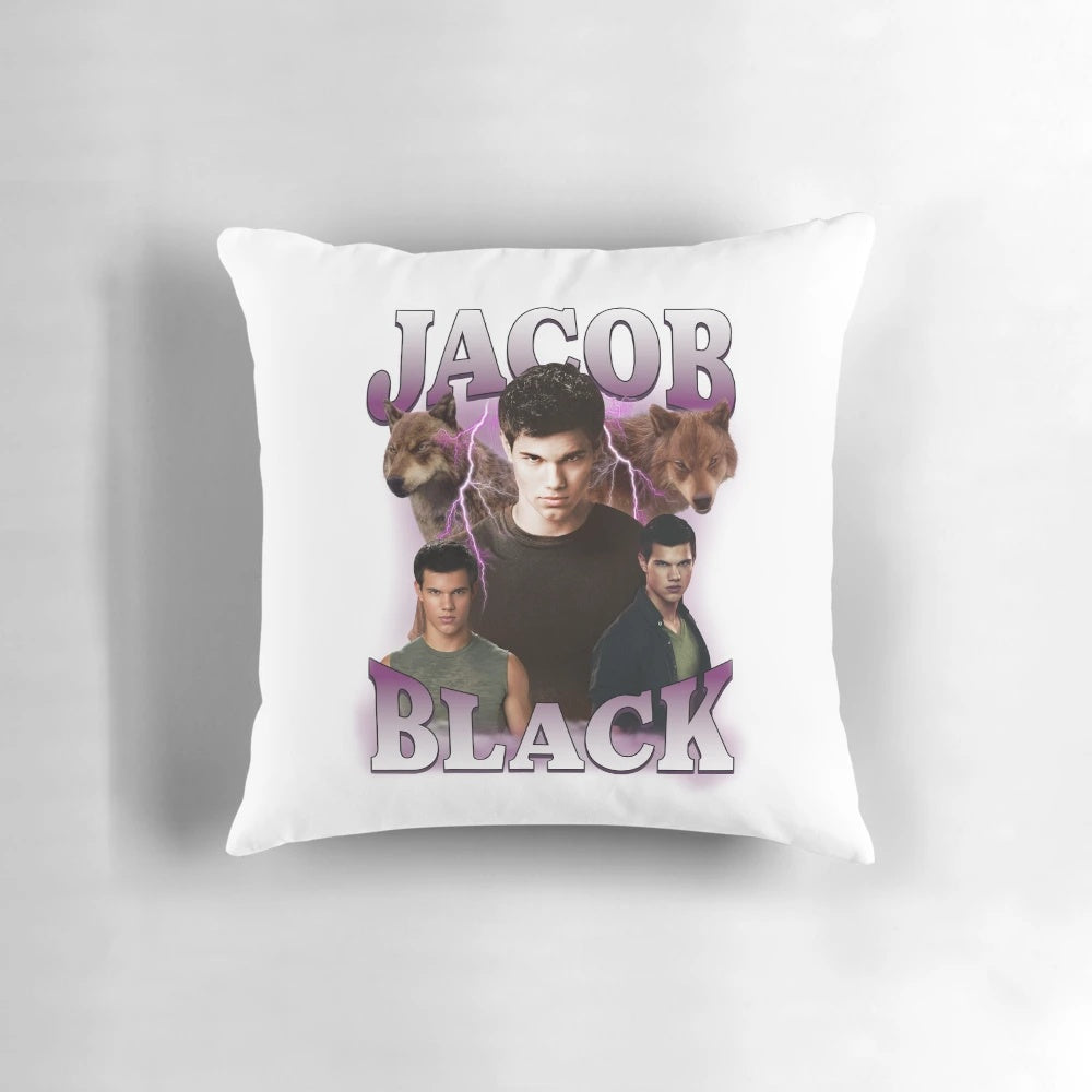 Twilight Jacob Black Lightning Pillow