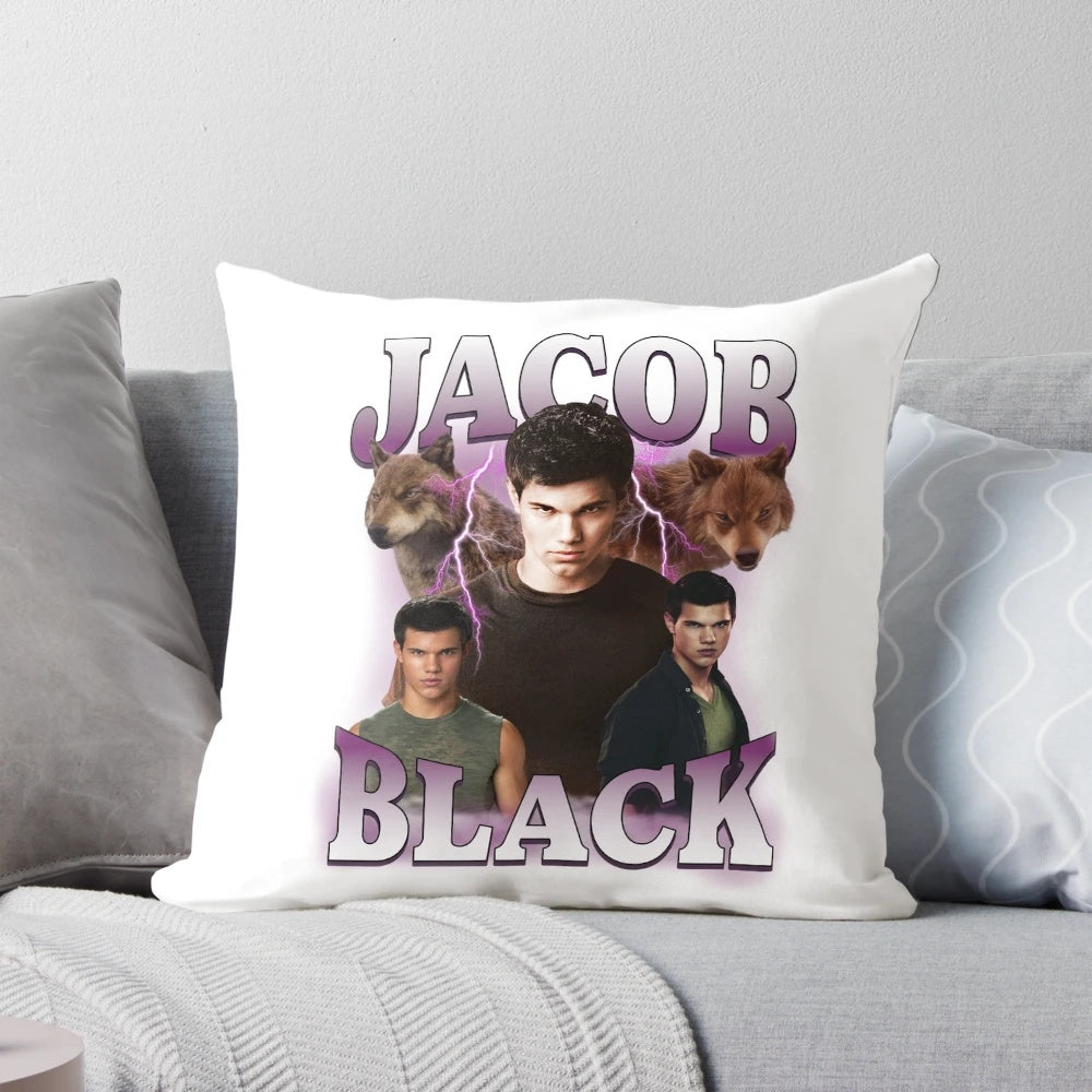 Twilight Jacob Black Lightning Pillow