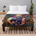 Twisted Metal Marcus Kane Inspired Plush Blanket