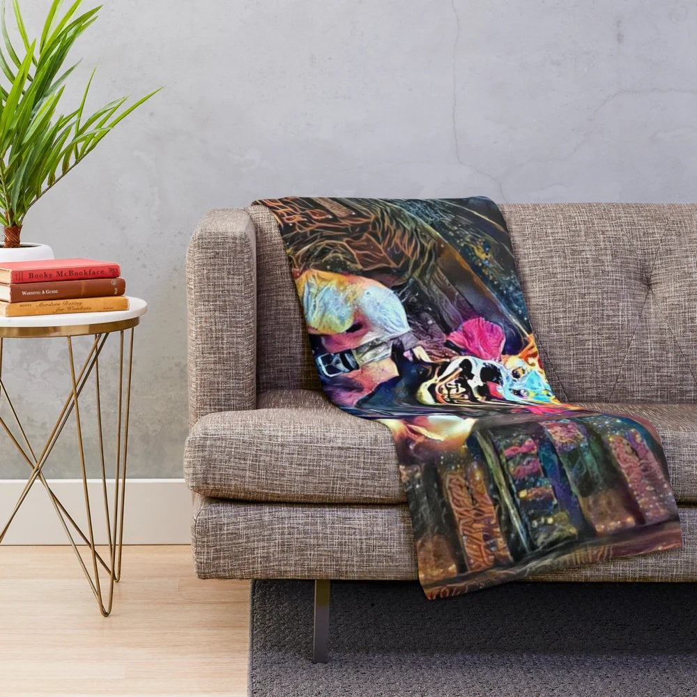 Twisted Metal Marcus Kane Inspired Plush Blanket