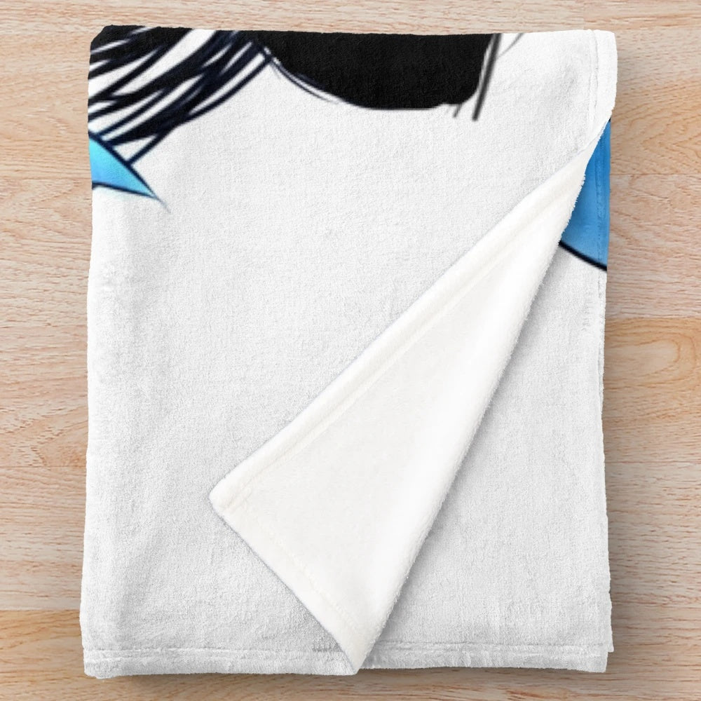 Sally Face inspired plush blanket featuring creepy and twisted artwork from the game