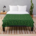 Twisted Wonderland inspired plush blanket with diasomnia pattern design