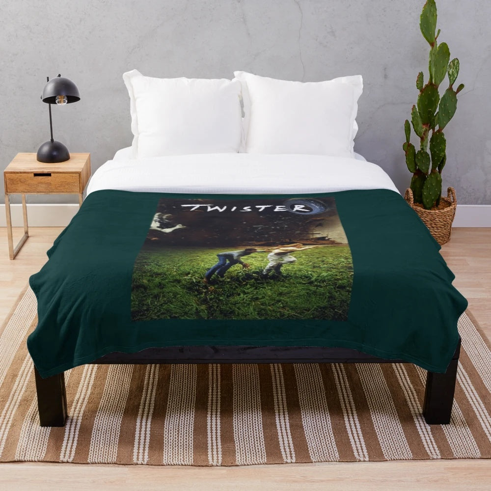 Twister 1996 Movie Inspired Plush Blanket