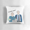 Two Pints Pillow featuring the iconic two pints logo