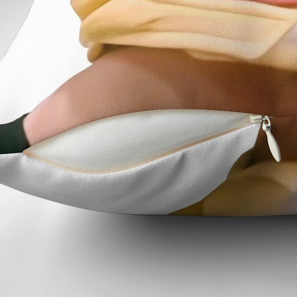 Soft and cozy pillow featuring TXT member Beomgyu, a must-have for TXT fans.