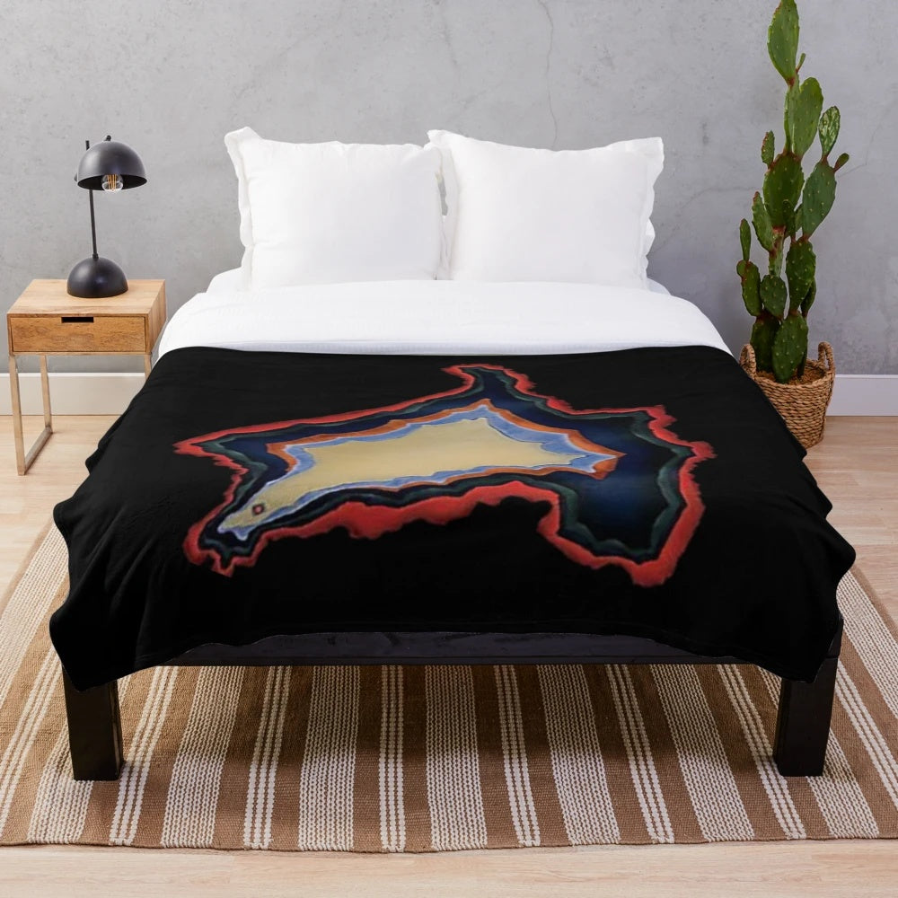 Tyler Childers-inspired plush blanket for country music fans