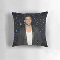 Tyler Hoechlin as Derek Hale from 'Teen Wolf' printed on a decorative pillow