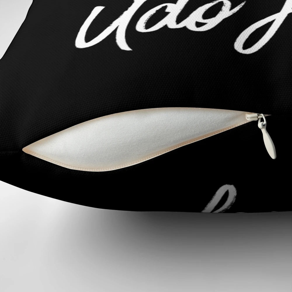 Tribute pillow featuring Udo Jürgens, famous German singer-songwriter.