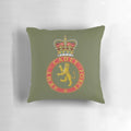 Pillow with the official emblem of the UK Army Cadet Force (ACF)