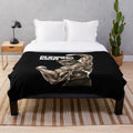Arnold Schwarzenegger Plush Blanket with Pumping Iron Inspired Design