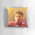 Pillow with an image of Formula 1 driver Charles Leclerc