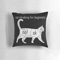 Colorful chart with instructions on how to properly stroke and pet a cat