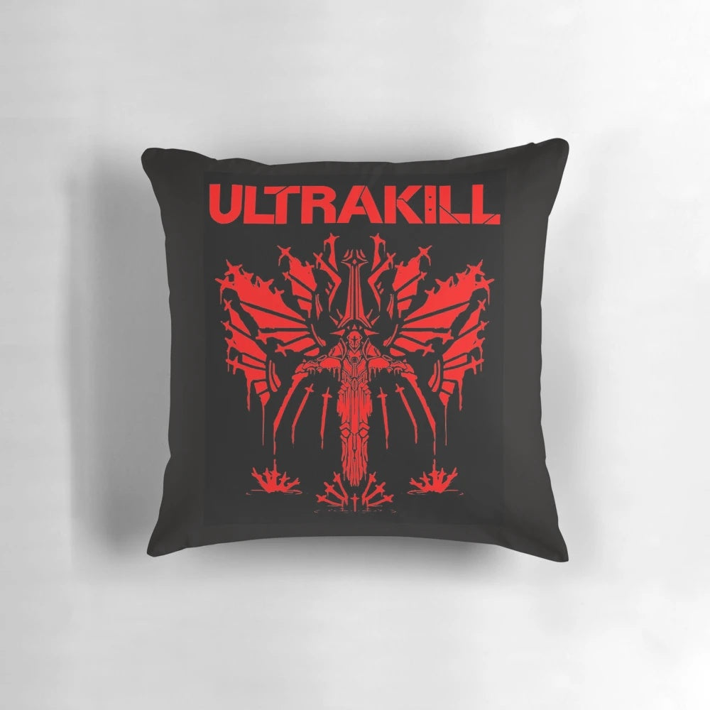 Ultrakill Gabriel Pillow - Soft, comfortable pillow featuring the character Gabriel from the video game Ultrakill