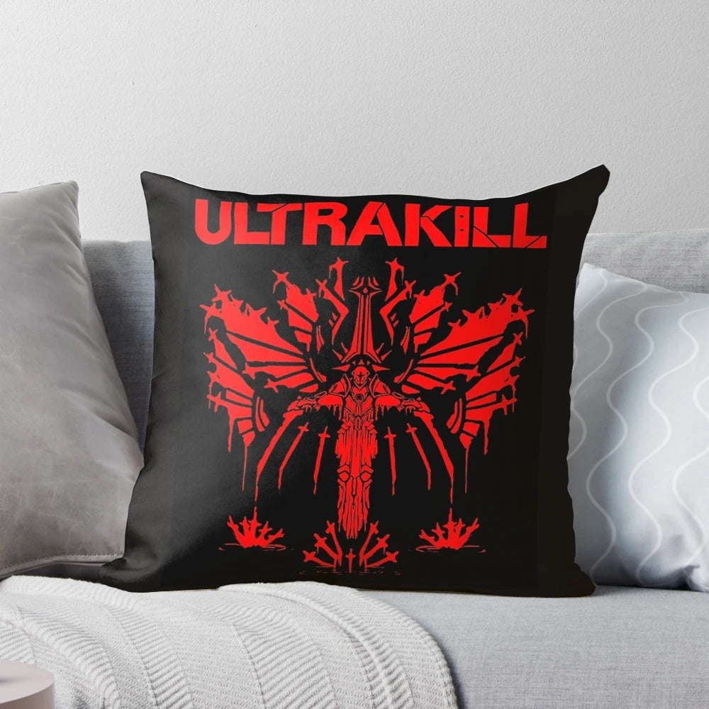 Ultrakill Gabriel Pillow - Soft, comfortable pillow featuring the character Gabriel from the video game Ultrakill