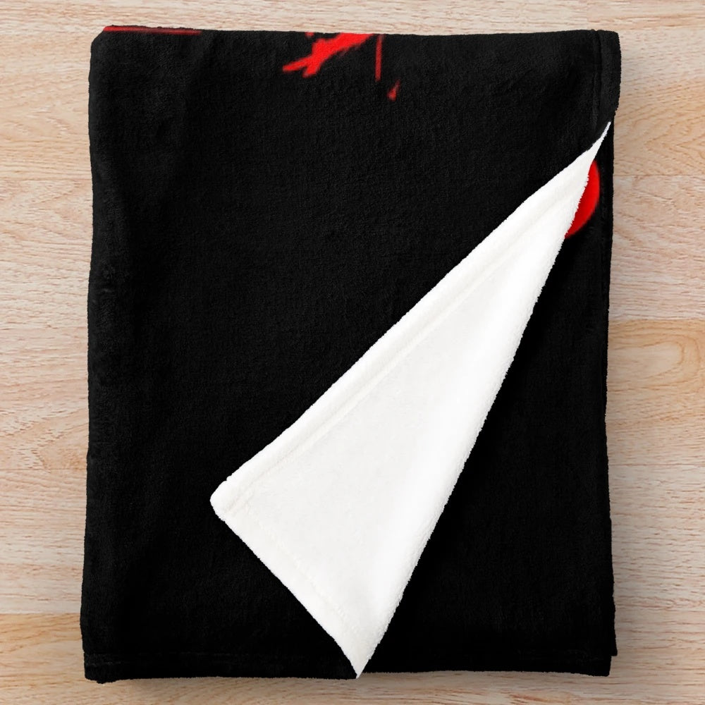 Ultrakill inspired plush blanket featuring the character Gabriel