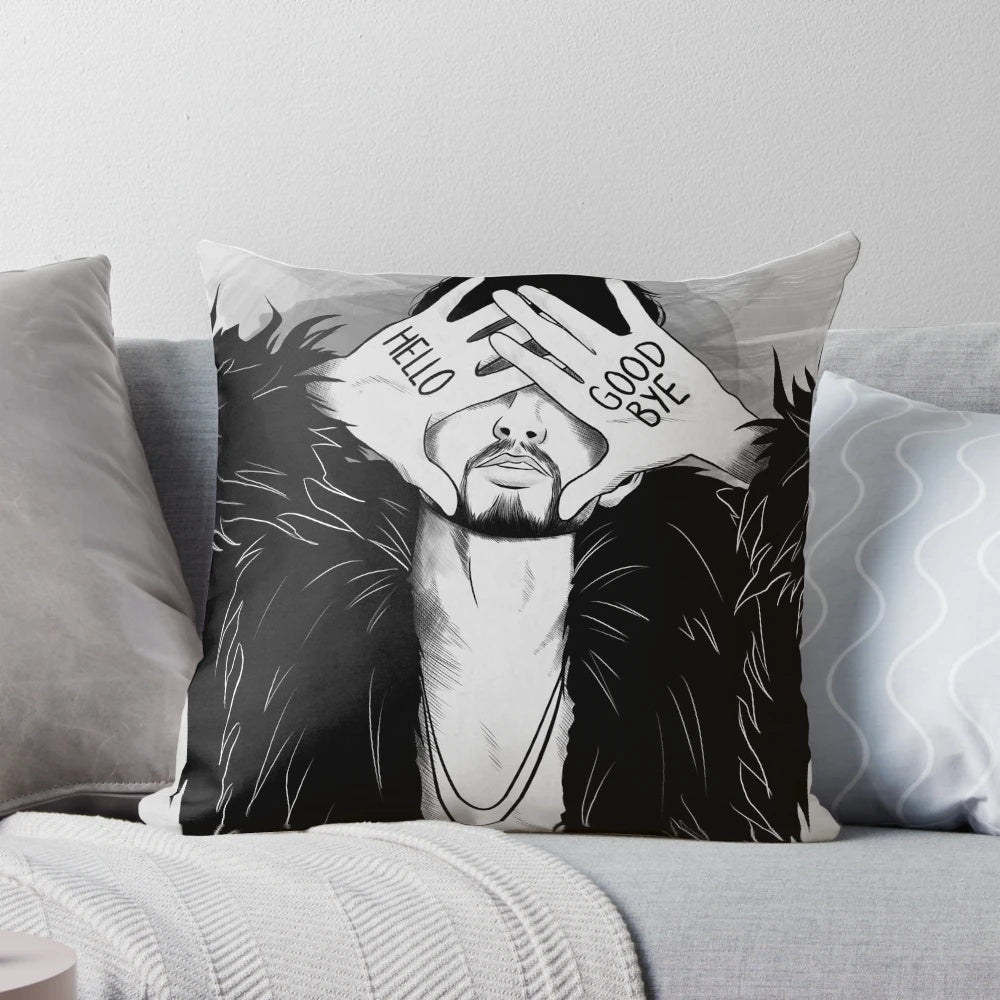 Umbrella Academy Klaus Hargreeves Inspired Pillow