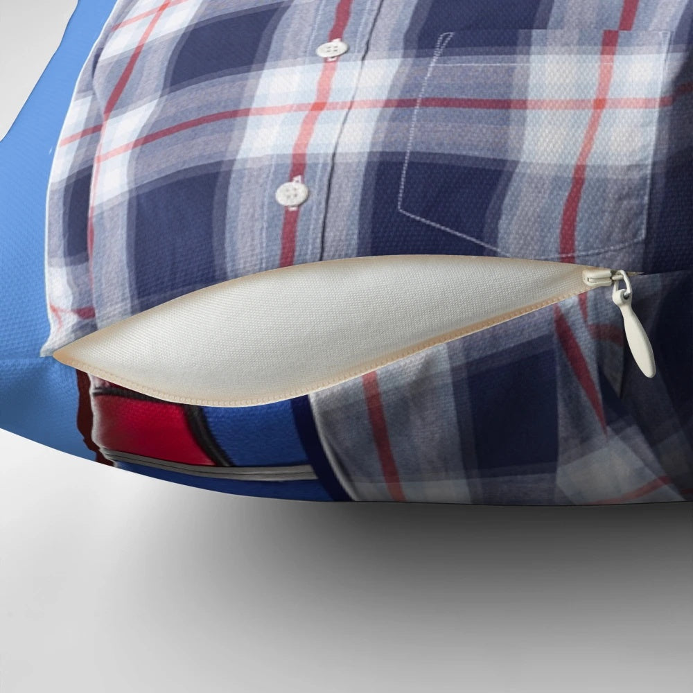 Pillow featuring Kid Danger, the superhero from the Nickelodeon series