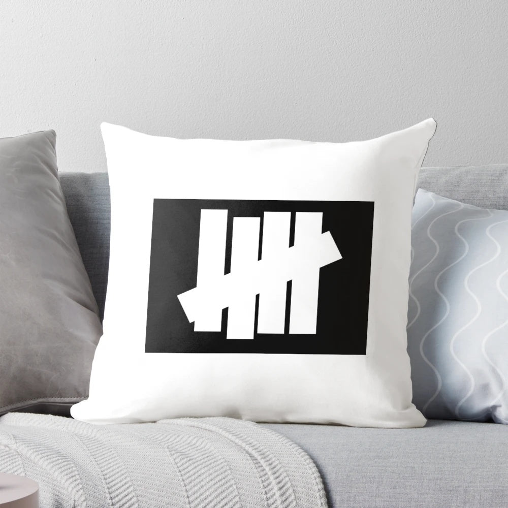 Undefeated Pillow featuring Jordan collaboration design and UNDFTD branding