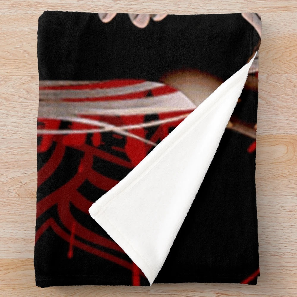 Undertaker Inspired Black Butler Plush Throw Blanket