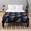 Soft plush blanket featuring the Undertaker character from the anime/manga Black Butler