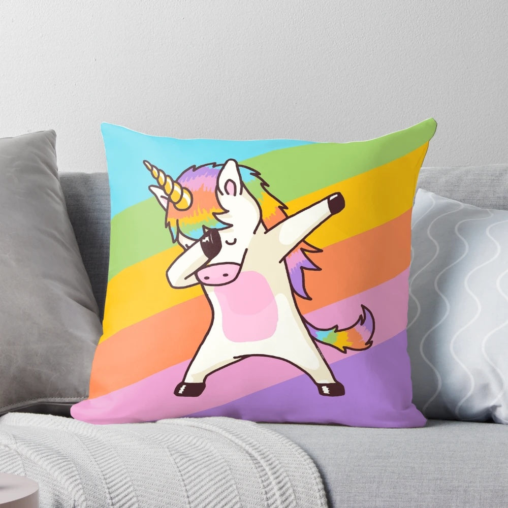 Dabbing Unicorn Pillow - Unique Magical Creature Design