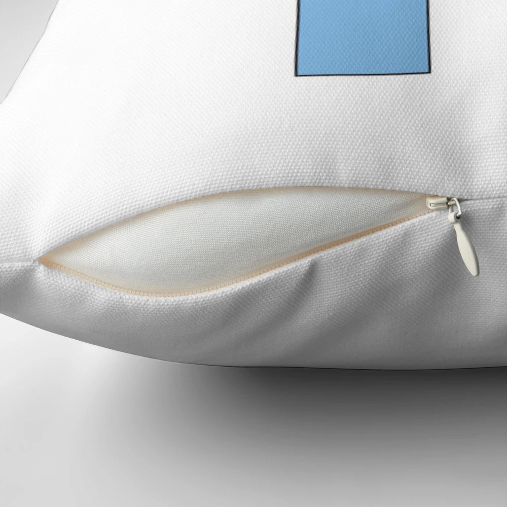 Soft and cuddly unicorse plush pillow featuring the beloved Bluey character, perfect for kids' bedrooms and playrooms.
