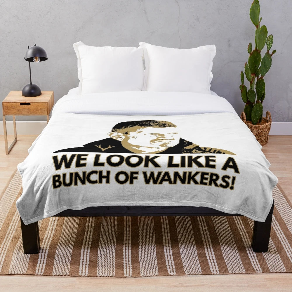 Unimpressed Guenther Steiner Rich Energy Plush Blanket