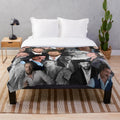 Aaron Taylor Johnson inspired photo collage plush blanket