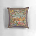 Colorful and quirky "Pretty Flipping Odd" decorative pillow