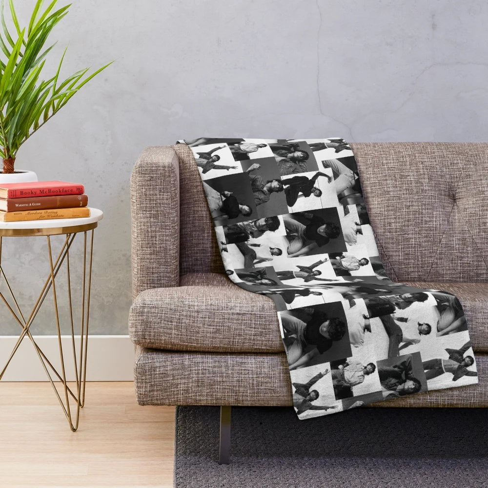 BTS Jungkook Collage Plush Blanket