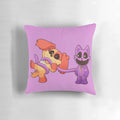 Catnap and Dogday plush pillow featuring adorable cat and dog characters