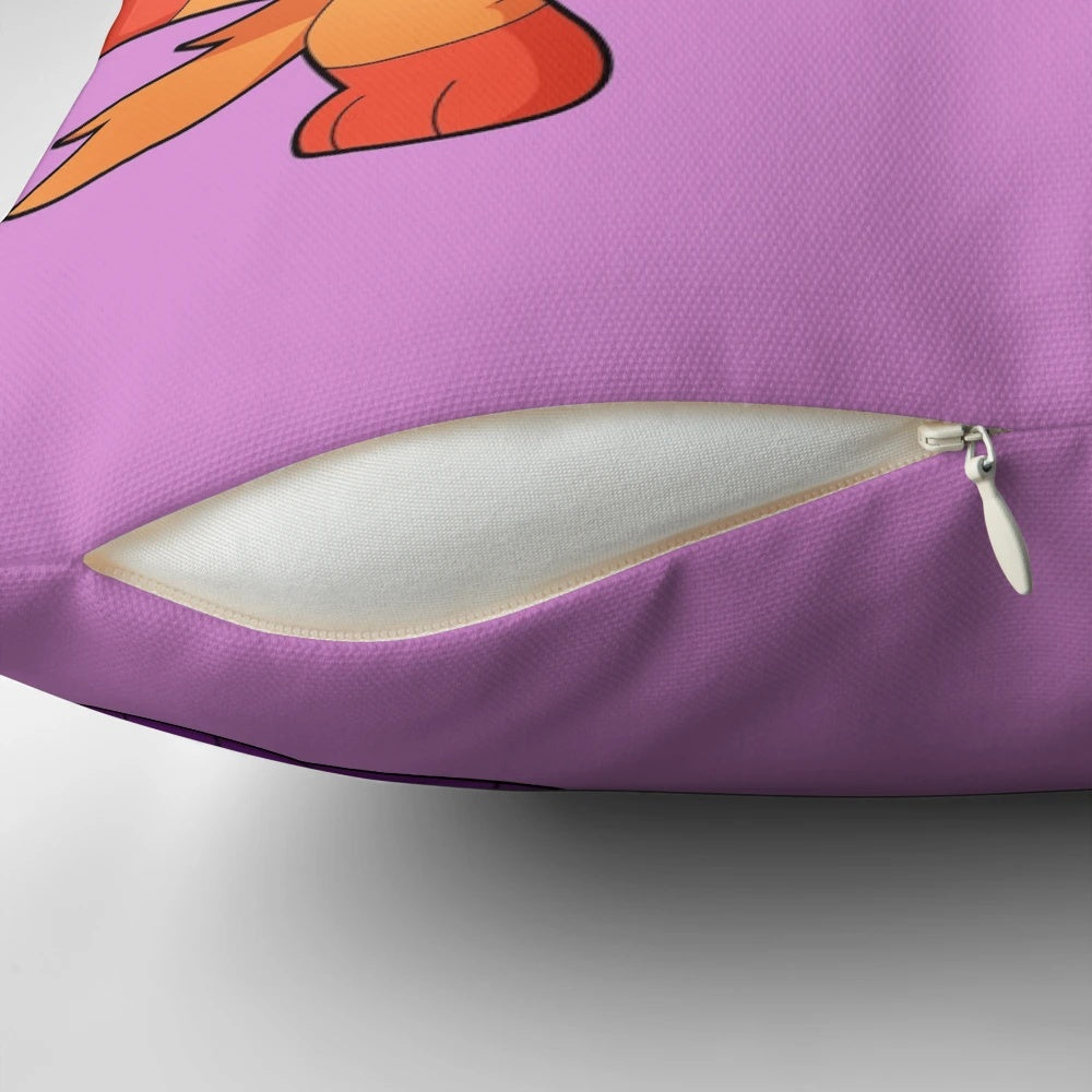 Catnap and Dogday plush pillow featuring adorable cat and dog characters