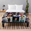 Cliff Richard Inspired Plush Photo Collage Blanket