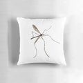 Soft and plush crane fly pillow, showcasing the intricate details of this captivating Tasmanian insect.