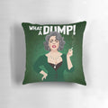 Vibrant and artful Dump Pillow featuring the contemporary designs of Alejandro Mogollo