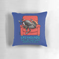 Decorative Greyhound, Whippet, and Lurcher Inspired Pillow
