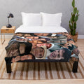 Henry Cavill photo collage plush blanket