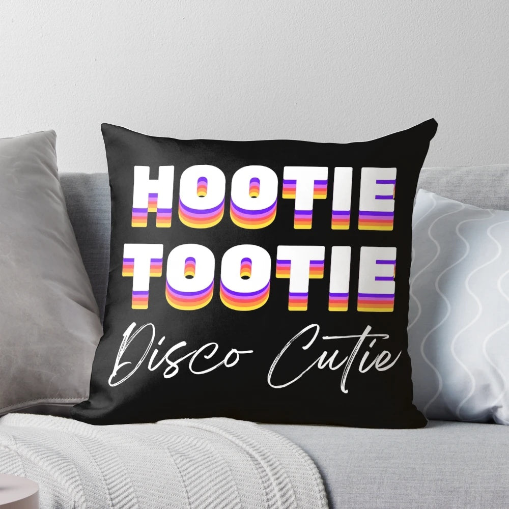 Hootie Tootie Disco Cutie Pillow - A Unique and Quirky Cult Classic Cushion
