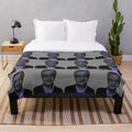 Jerry Springer inspired plush blanket featuring pop art and 90s style