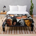 Johnny Depp Collage Plush Blanket