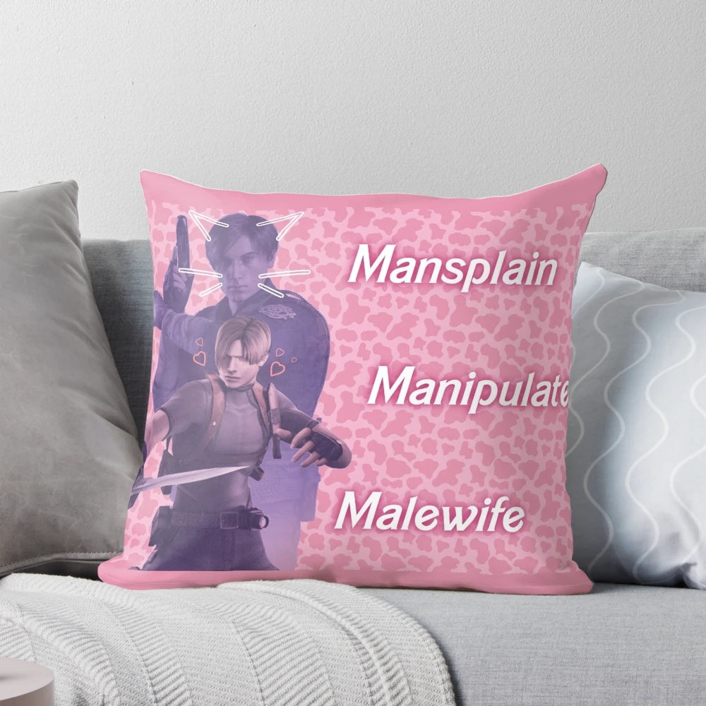 Resident Evil-inspired Leon Kennedy (Cow) Pillow