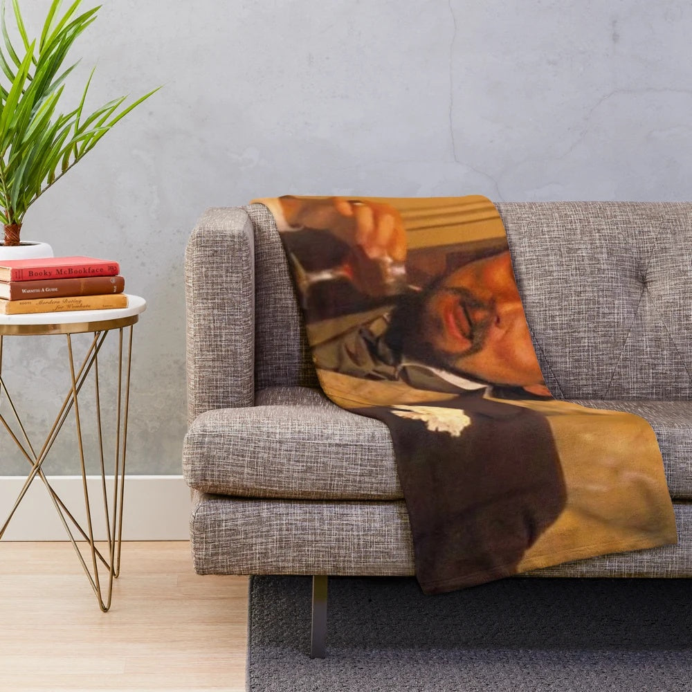 Leonardo DiCaprio Meme Plush Blanket