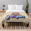 M3gan doll plush blanket