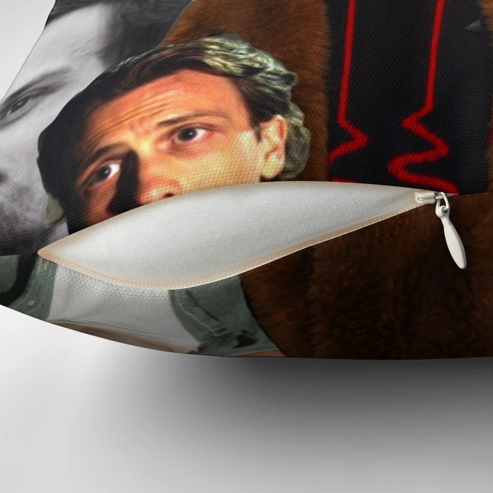 Matthew Gray Gubler Collage Pillow - Unique Decorative Pillow for Fans