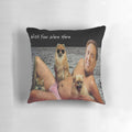 Nicholas Cage inspired decorative pillow case