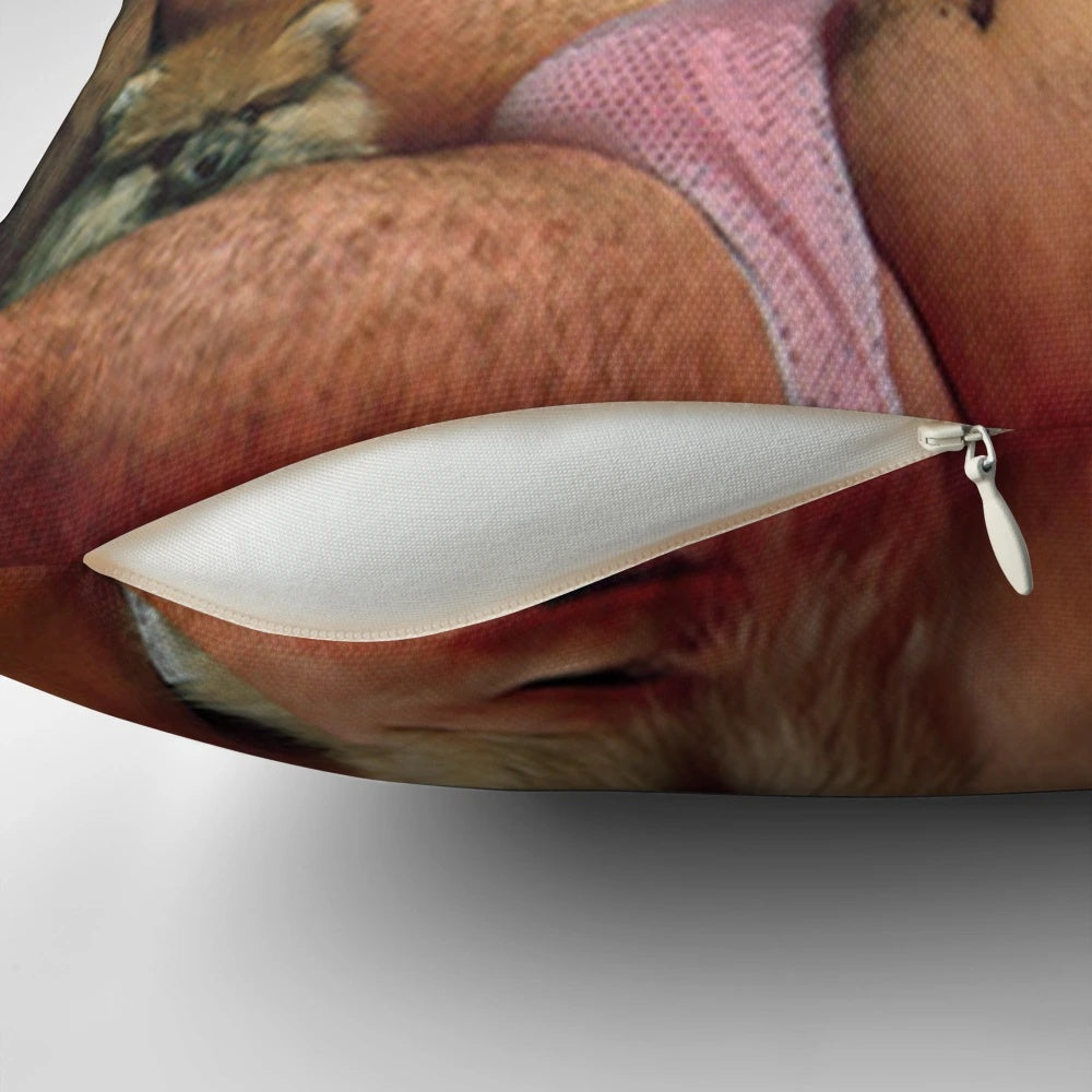 Nicholas Cage inspired decorative pillow case