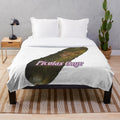 Soft and cozy plush blanket featuring the iconic face of actor Nicolas Cage