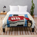 Patrick Kane Painting Plush Blanket