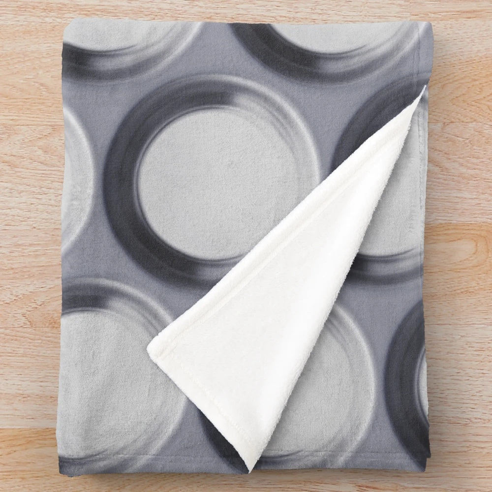 Plush blanket with pill pattern design, perfect for health-themed home decor
