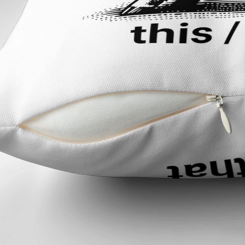 A cozy and whimsical sheep-themed decorative pillow for the home.
